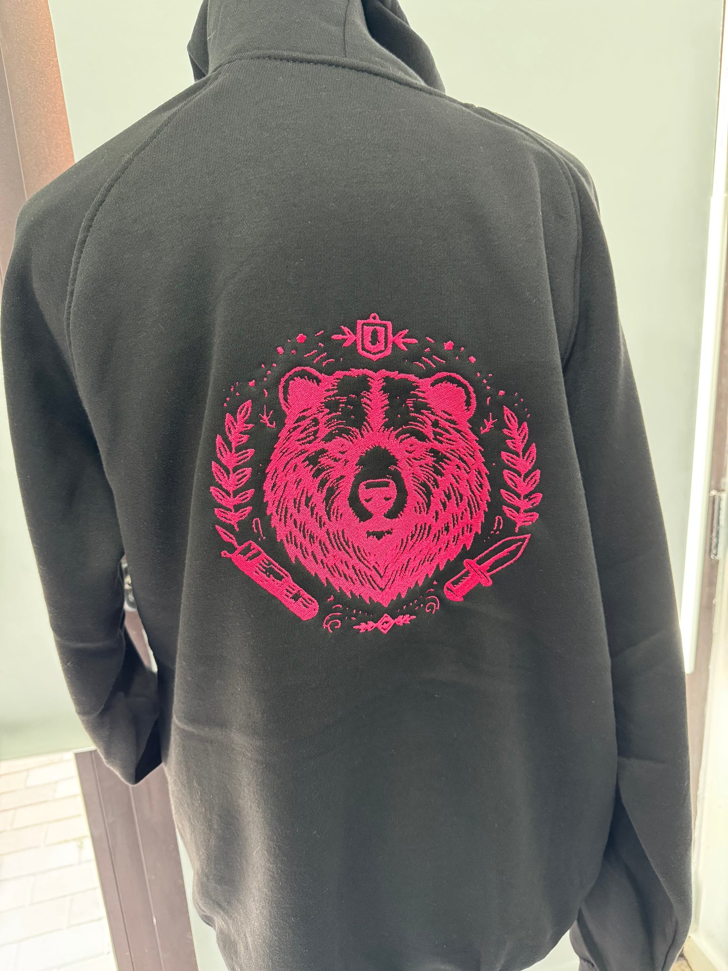 Urso sweatshirt bordada