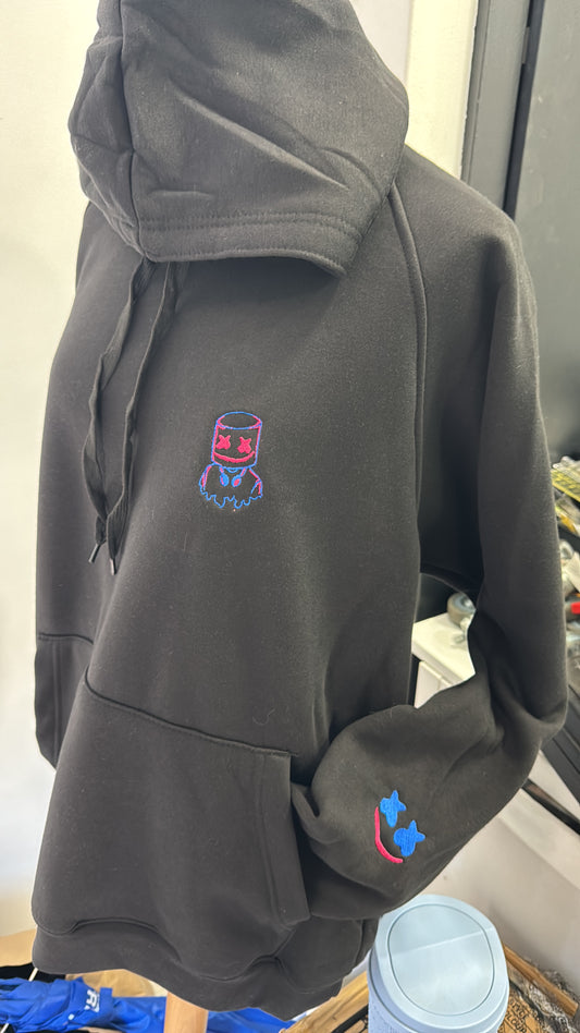 marshmallow sweatshirt bordada