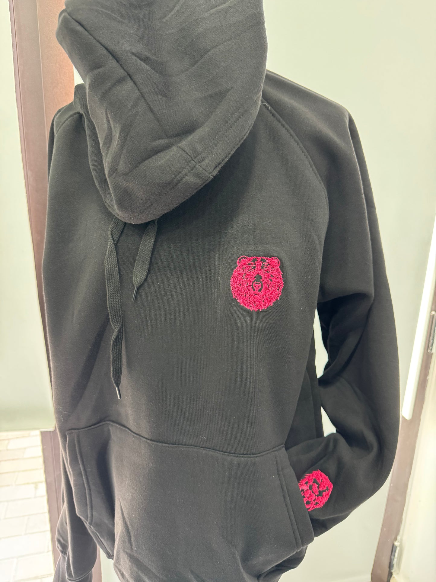 Urso sweatshirt bordada