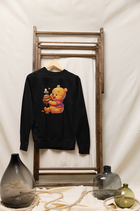 Pooh black sweatshirt