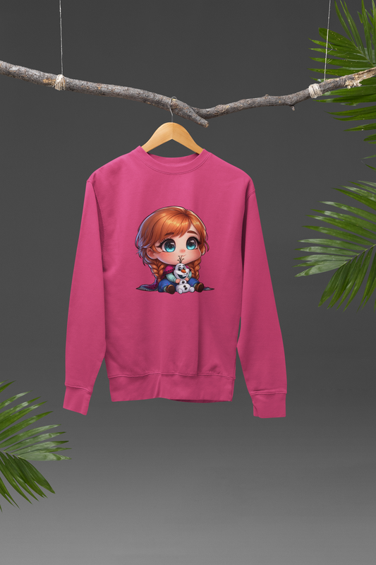 Anna Fushia sweatshirt